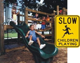 Children At Play Sign From Street Sign USA